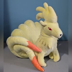 1997 Ninetails Pokemon Plush 10" Tall